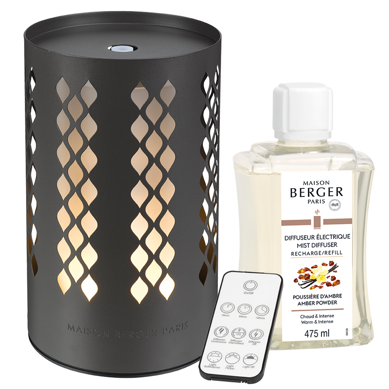 DIFFUSORI ELETTRICI :: Maison Berger - Diffusore Elettrico Losange con  Ricarica da 475ml Poussière d'Ambre.